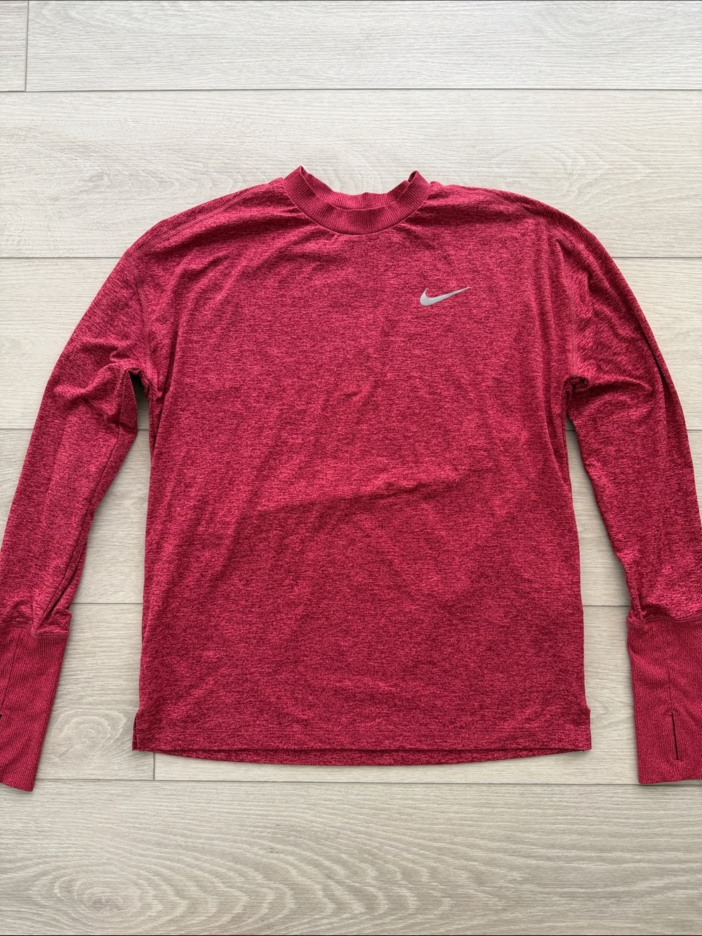 Women’s Nike Running Long-Sleeve Heathered Performance Top